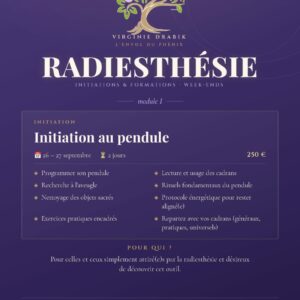 Week-ends Formations au Pendule