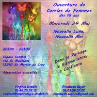 Ouverture de Cercles de Femmes le Mercredi 24/05 dès 20h